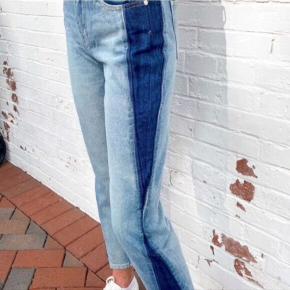 POL‎ two tone jeans - Picture 2 of 8